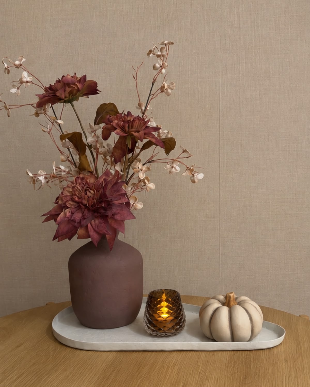 Decoratieset Burgundy