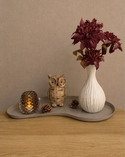 Decoratieset warm uil